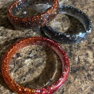 Resin bracelet bundle!